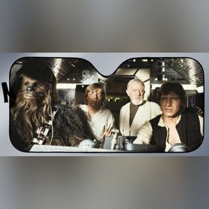 Star Wars 58” x 27.5” Universal Fit Accordion Auto Sun Shade